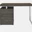 Bureau réversible à 3 tiroirs gris patiné-1768302938