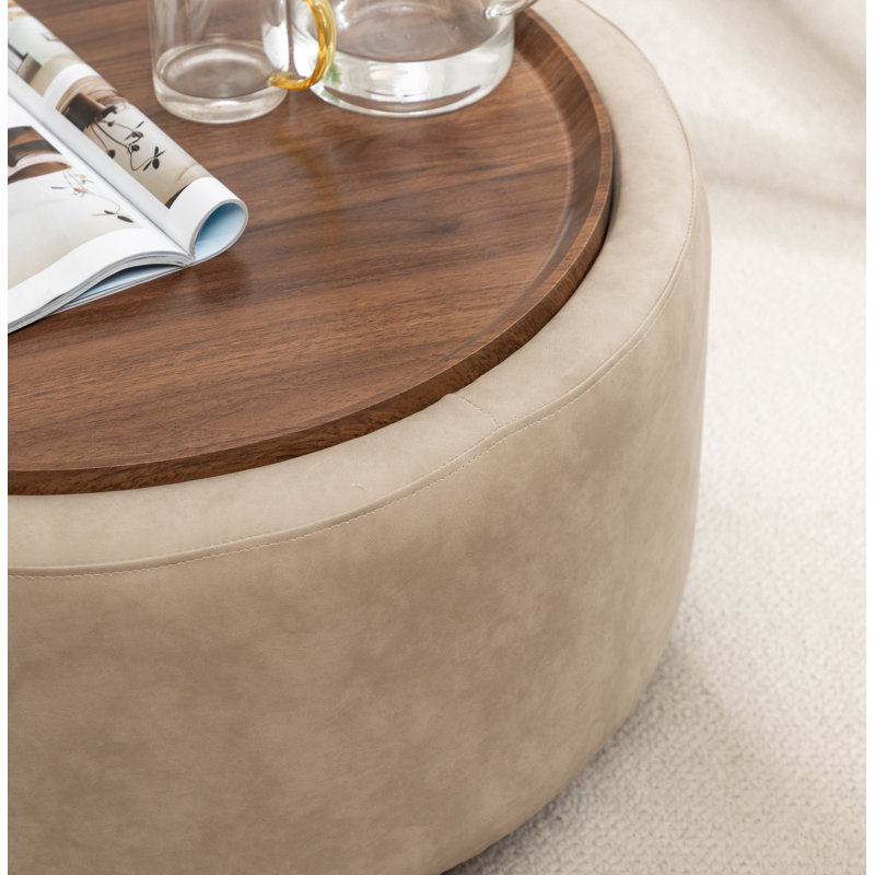 Repose-pieds Bryonie, Polyester gris