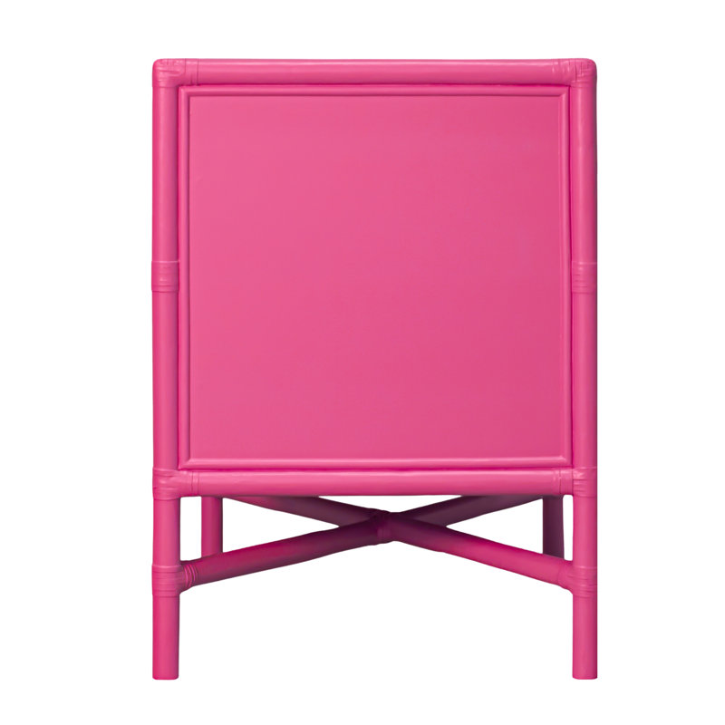 Venice 2 - Drawer Nightstand, Hot Pink