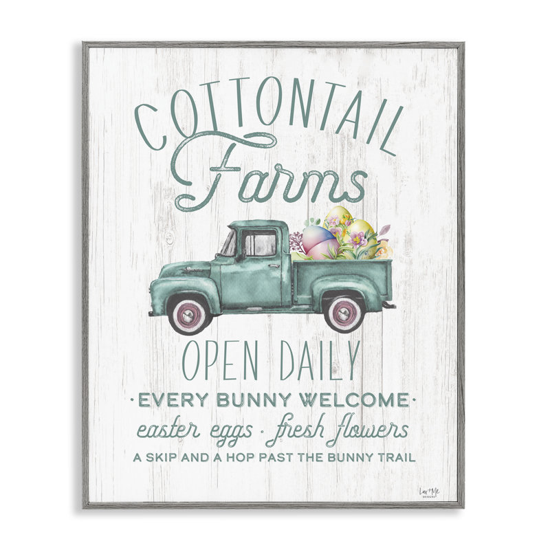 Giclée encadrée, par Lux + Me Designs, H 14 po x l 11 po, Estampe numérique Farmhouse