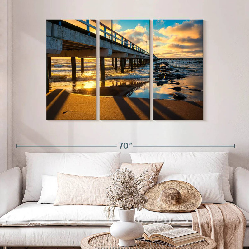 Aletra Lithuanian Dock, 32" H x 50" W