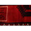 Tapis rouge Melis 6 pi 0 po x 7 pi 3 po