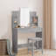 Milad Dressing Table with Mirror-1910143695