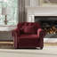 Canapé Chesterfield 41,3 po Mid-Century-820806612
