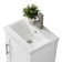 Armbruster 19.96'' Single Bathroom Vanity with Ceramic Top