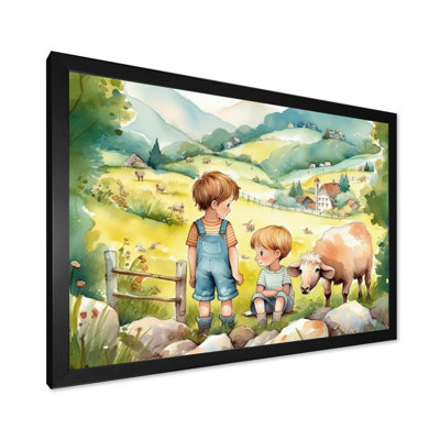 " Children On A Farm IV "