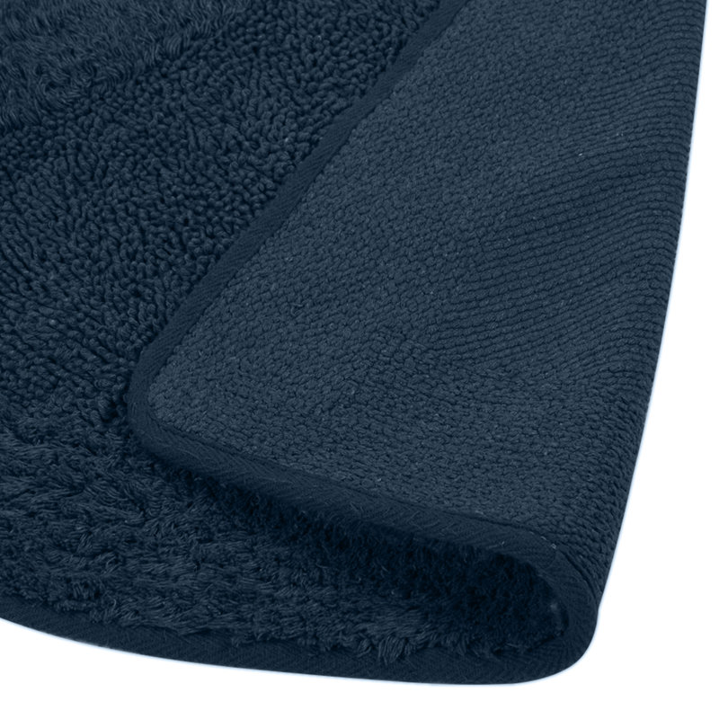 Goulven Non-Slip Bath Rug, Blue