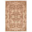 Tapis oriental brun / blanc noué à la main