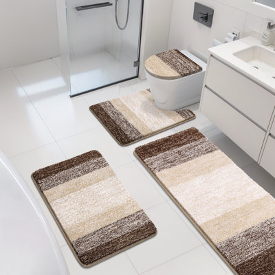 Lazzuro Microfiber Non-Slip Rugs