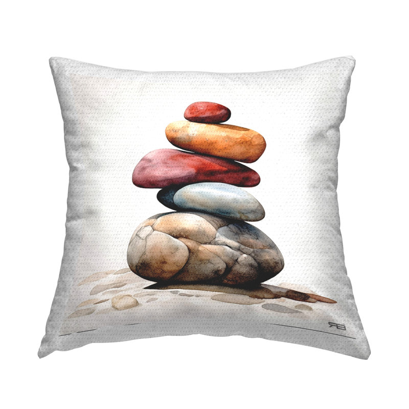Coussin d'extérieur Balancing Rock Stack