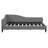 L-Shaped Linen Daybed, With Solid Wood Legs-1997966943-1997966936