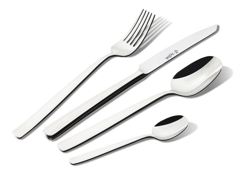24-Piece 18/10 Stainless Steel Cutlery Set for 6 People