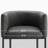 Pu Leather Counter Stool Barrel Counter Height Stools-1675958871