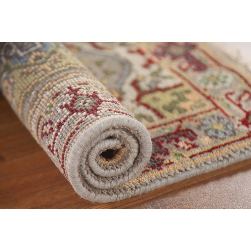 Tapis oriental gris traditionnel 2x3