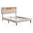 Isenberg Vella Upholstered Bookcase Platform Bed-122462497-122462496