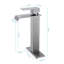 Robinet de lavabo de salle de bain à poignée simple avec bonde escamotable Waterfall-118499387