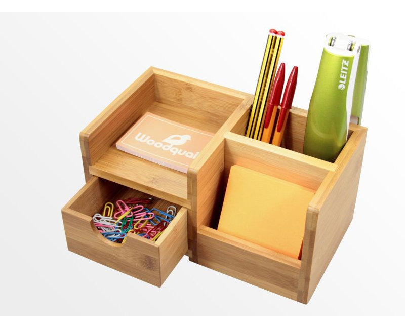 Delapena Wood Desk Organiser