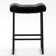 24" Modern Backless Saddle Counter Height Bar Stools With Metal Frame for Kitchen Island