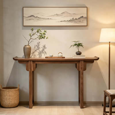 New Chinese Solid Wood Console Table