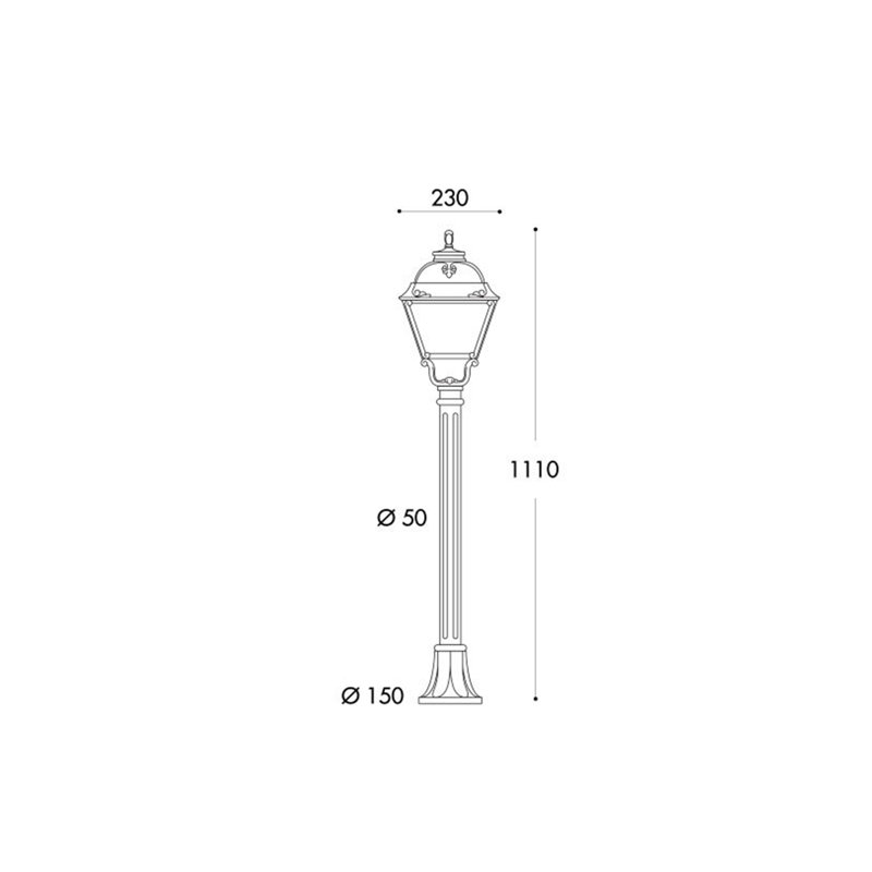 Andesine Lamp Post (Full)