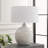 Latitude Run® Bragenham White Glaze Table Lamp