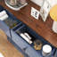 Armoire poubelle double inclinable Farmhouse Blue