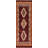 One-of-a-Kind 3'3" X 10'1" New Age Runner Wool Area Rug in Red