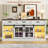 66" Sideboard With Drawers And Cabinets-1452726253