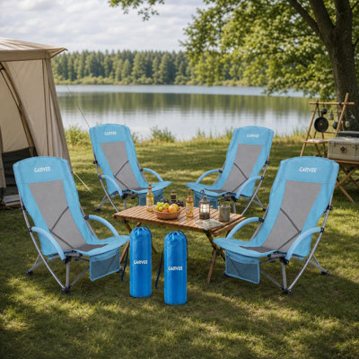 Folding Reclining Camping Chair