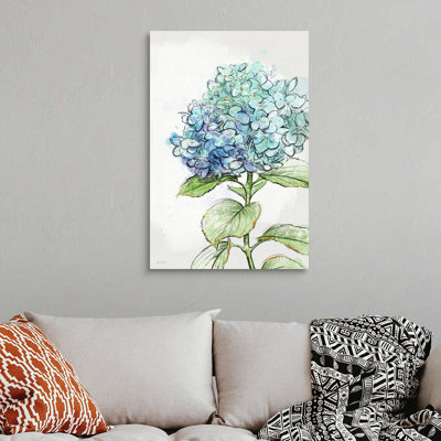 «Hydrangea Study», art mural