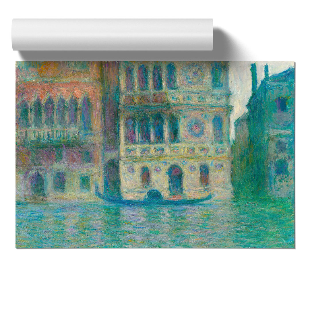 Venice, Palazzo Dario by Claude Monet - Frameless Print