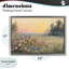 Cadre flottant Serene Twilight Meadow, design par Petal Prints Design-1975339464-1975339470