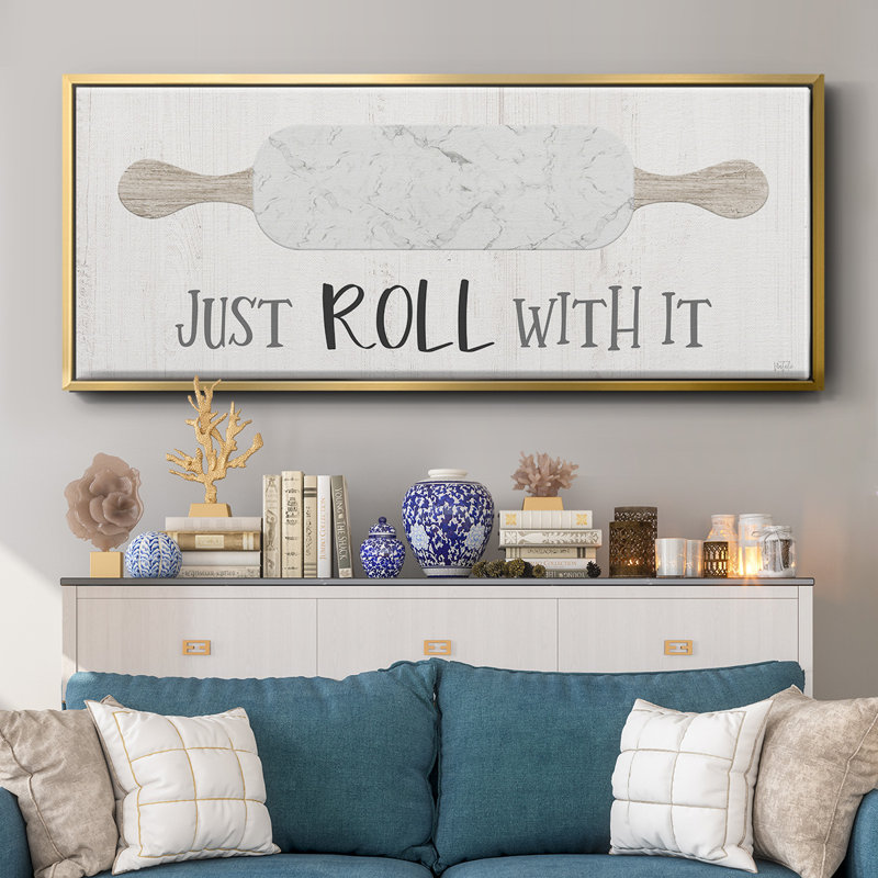 Roll With It- Framed Canvas