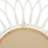 Solid Wood Circle Wall Mirror