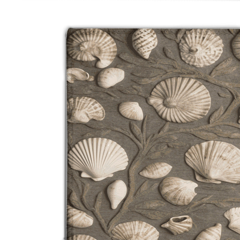 Tapis intérieur et extérieur gris Nature, Rectangulaire 8 pi x 10 pi