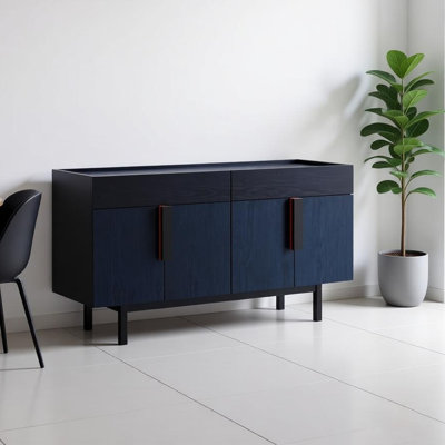 Italian minimalist modern side cabinet
