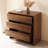 3 Drawer Bedside Table Sofa Side Table