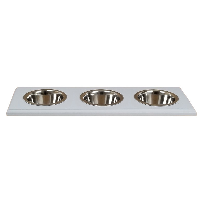 Bol / plat Clayton Quart, Grand (4 tasses / 32 oz liquides), Gris apprêté