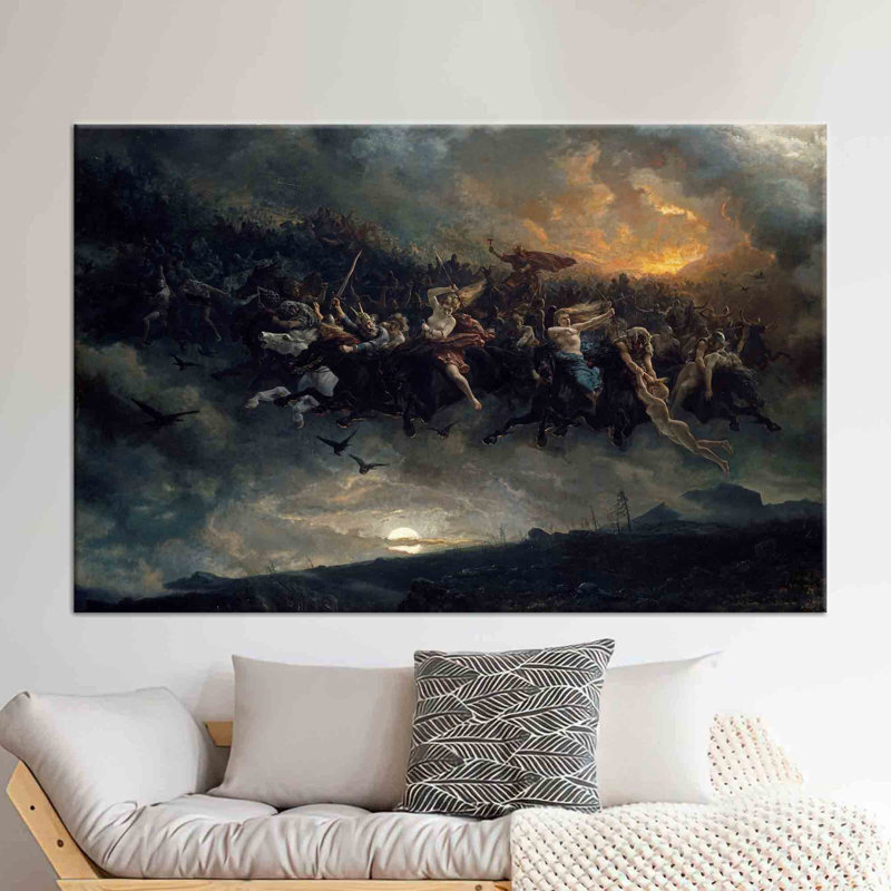Print on Canvas, Framed Wrapped Canvas, 70 cm H x 100 cm W, Does Not Apply