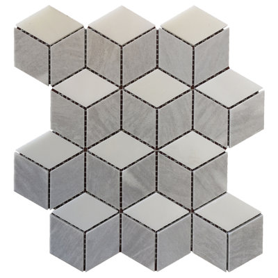 12" x 12" Straight Edge Natural Stone Mosaic Sheet Wall Floor Use Tile