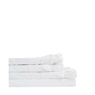 Peacock Alley Chelsea Plush Bath Towel Bundle in Ivory Off White | 12 Pieces | 100% Combed Long Staple Cotton Percale