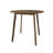 5-Piece Counter-Height Round Dining Set with Slat-Back Chairs, Brown-888957950