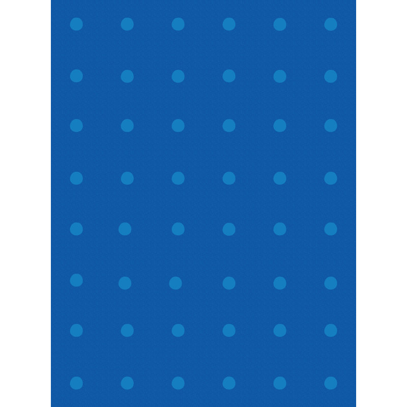 KidCarpet On The Spot Seating Rug, Blue on Blue Classroom Carpet, 6' x 8'6" Rectangle Children's Fun Area Nursery Rugs, Kids Rug for Playroom, Bedroom, Living Room or Classroom