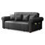 Canapé de salon extensible en cuir ciré American Country Style-509249139
