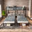 Triple Bunk Bed/ Sturdy Metal Frame/ Anti Noise/ Squeak Free/ Wooden Slats/ No Box Spring Needed