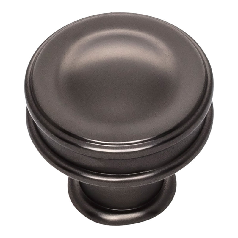 Oskar 1 1/4" Diameter Round Knob, Slate