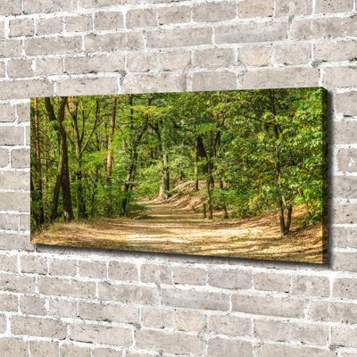 Forest Track - No Frame Print on Canvas