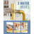 Single Handle Pull Out Kitchen Faucet With Unique 90° Swivel Sprayer Head In Three Function Modes-105707066