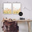 «Country Poppy Field», impression sur bois 2 pièces-93786809-93786811