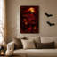Art mural sur toile Spooky Carnival Gate-106406619